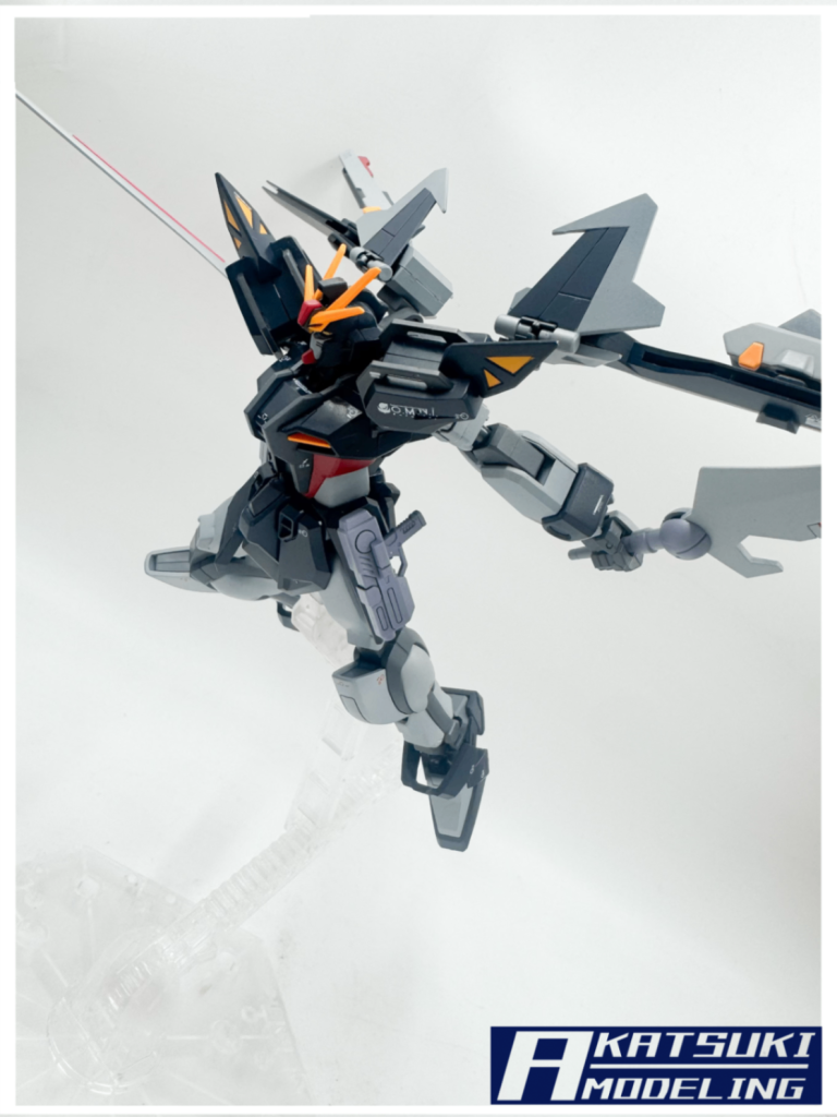 HG 1/144 GAT-X105E ストライクノワールガンダム–2枚目/制作者：アカツキモデリング