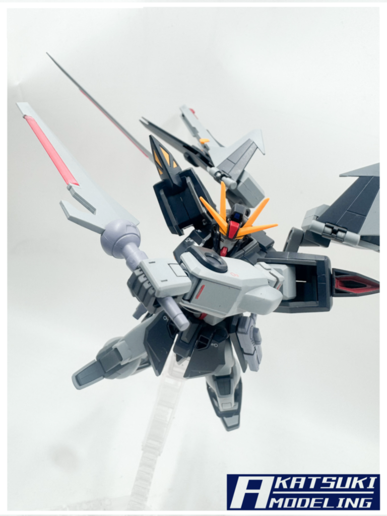 HG 1/144 GAT-X105E ストライクノワールガンダム–3枚目/制作者：アカツキモデリング