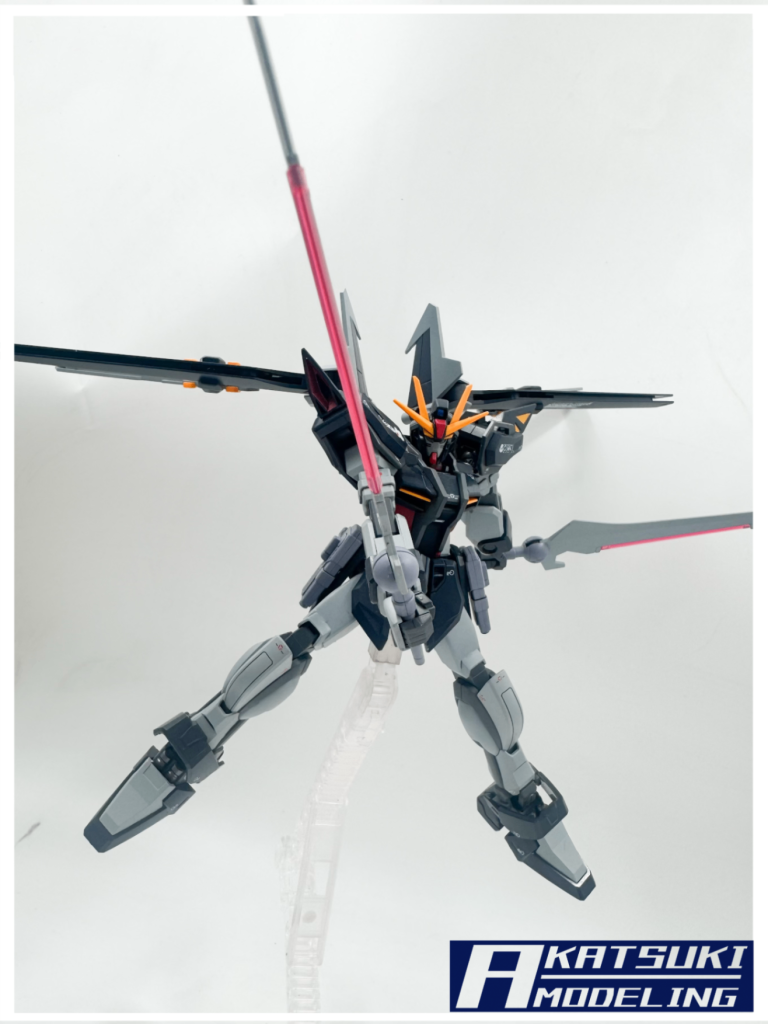 HG 1/144 GAT-X105E ストライクノワールガンダム–4枚目/制作者：アカツキモデリング