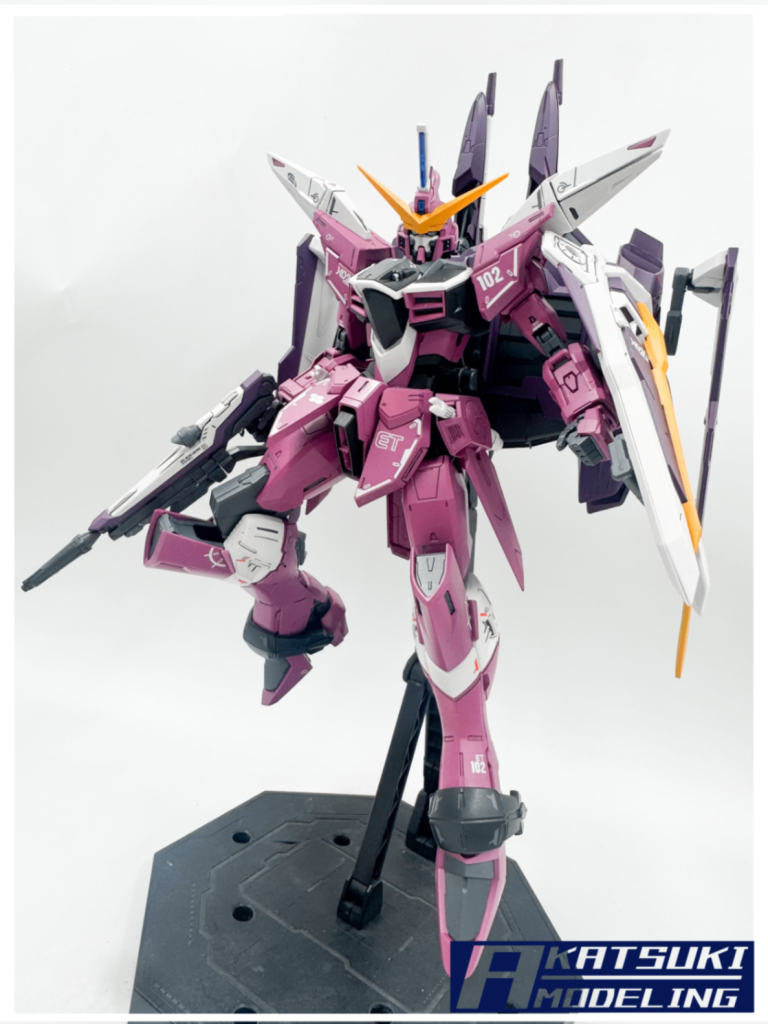 MG 1/100 ZGMF-X09A ジャスティスガンダム–3枚目/制作者：アカツキモデリング