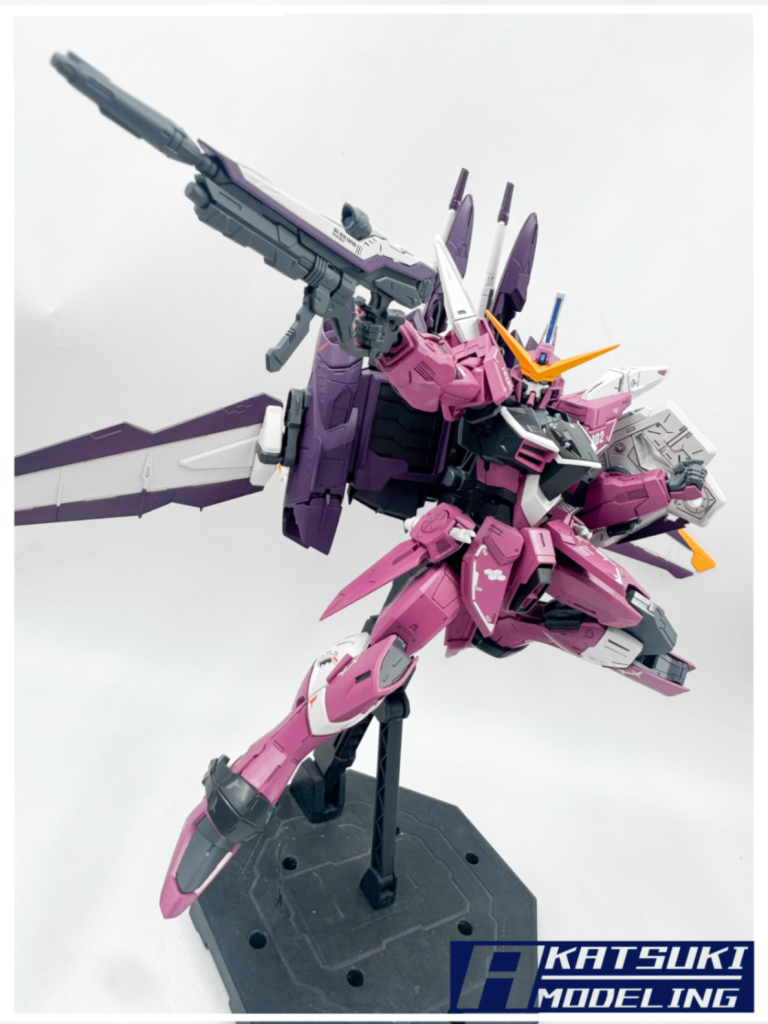 MG 1/100 ZGMF-X09A ジャスティスガンダム–5枚目/制作者：アカツキモデリング