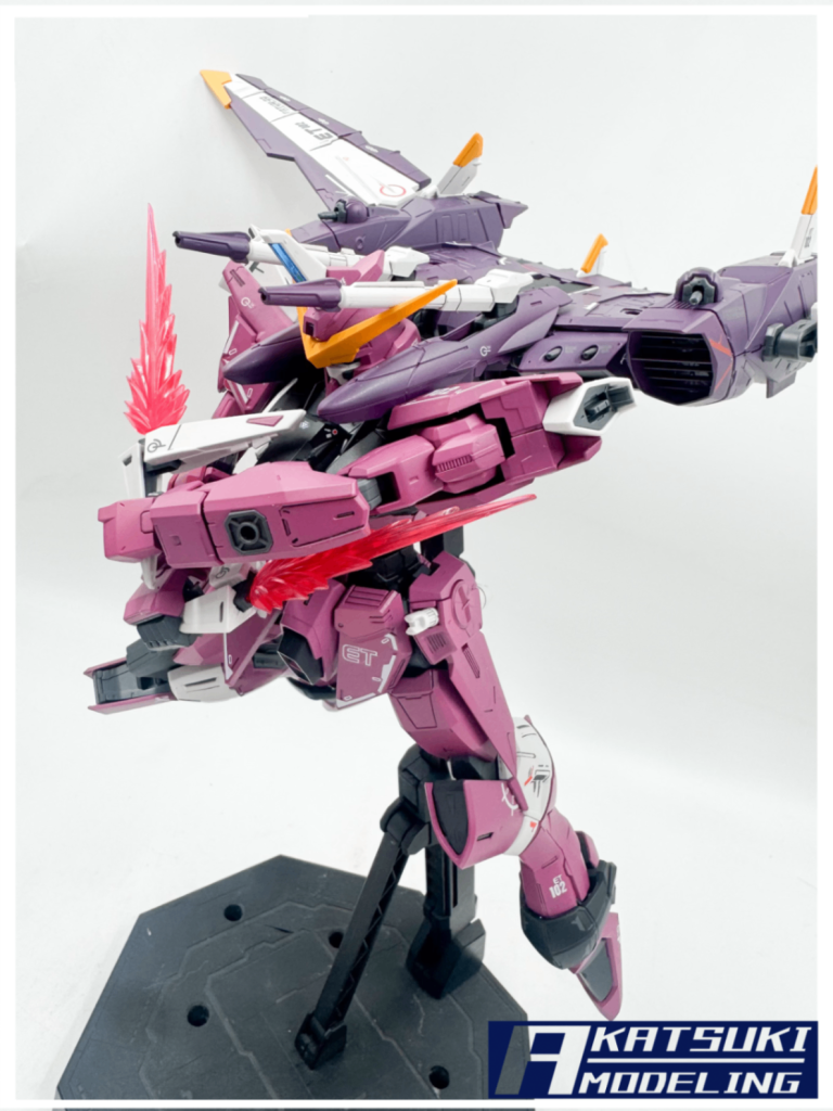 MG 1/100 ZGMF-X09A ジャスティスガンダム–4枚目/制作者：アカツキモデリング