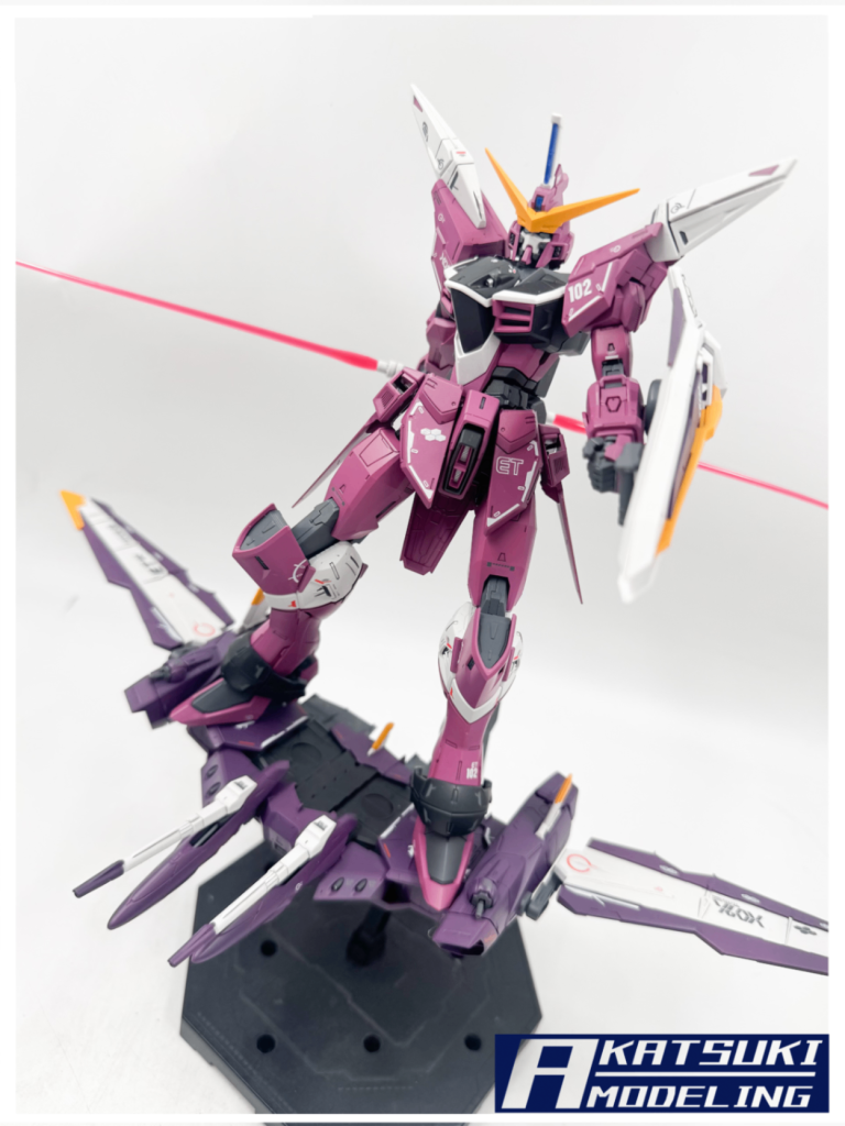 MG 1/100 ZGMF-X09A ジャスティスガンダム–5枚目/制作者：アカツキモデリング