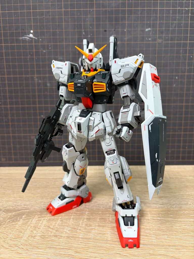MG 1/100 ガンダムMk-II(マーク2)RX-178 Ver.2.0–2枚目/制作者：ya模型