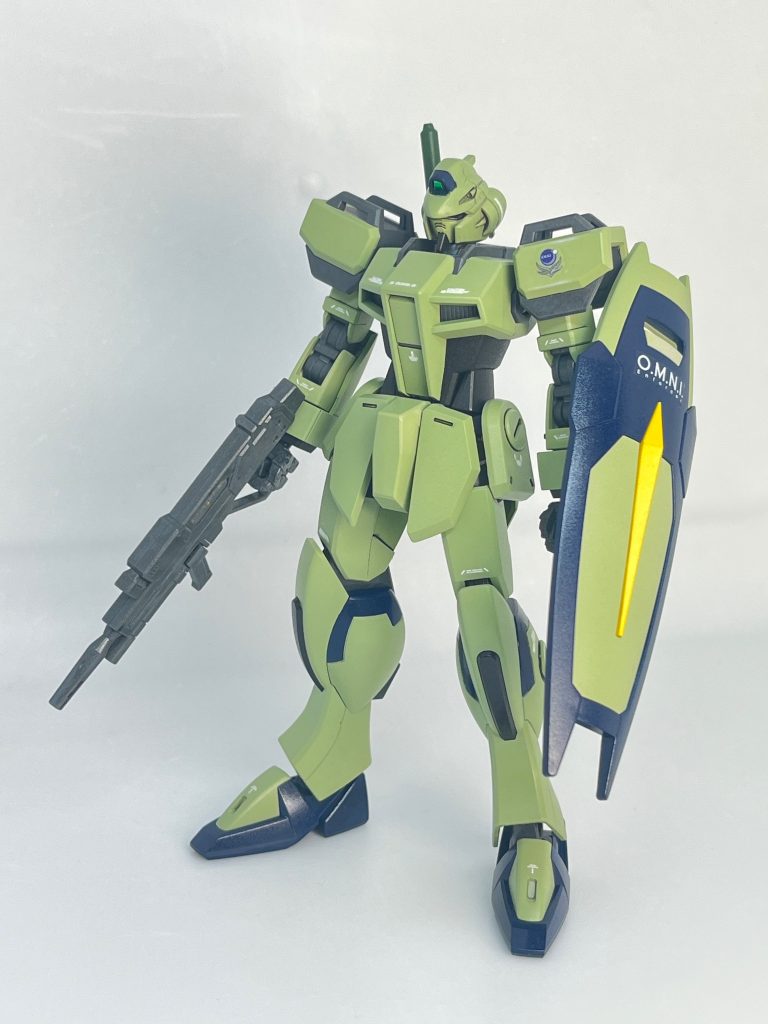 ライフル、シールド装備