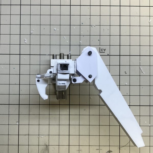 胴進捗。Aパーツコクピットブロックを製作。Gコアのカバーはもちろんテール・スタビレーター合わせられる様に。後は首を作ればAパーツの本体はできるか…？（3枚目）