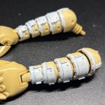 腕のディティールを10個分入れ続けてました。根性と不屈の精神コマンドが必要でした[…]