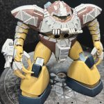 ガチガチに下半身もディティール入れ始めました。ちょっとケレン味が強すぎるか…悩み[…]