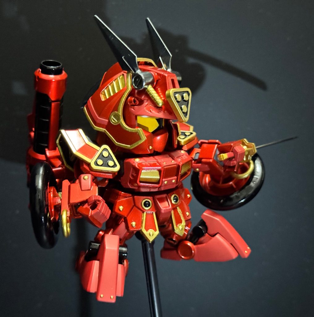 SD紅武者　水性キャンディに挑戦！–4枚目/制作者：Kachatora