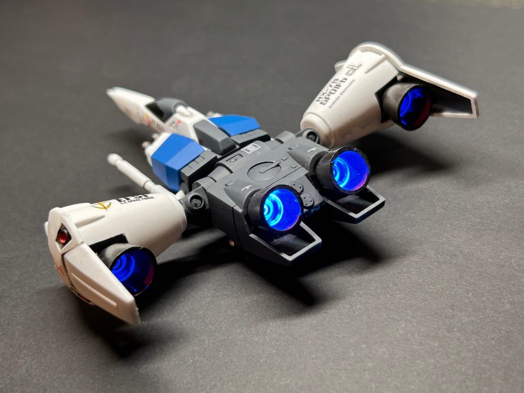 旧キット GP01 フルバーニアン 小改修・筆塗り全塗装–9枚目/制作者：たけ