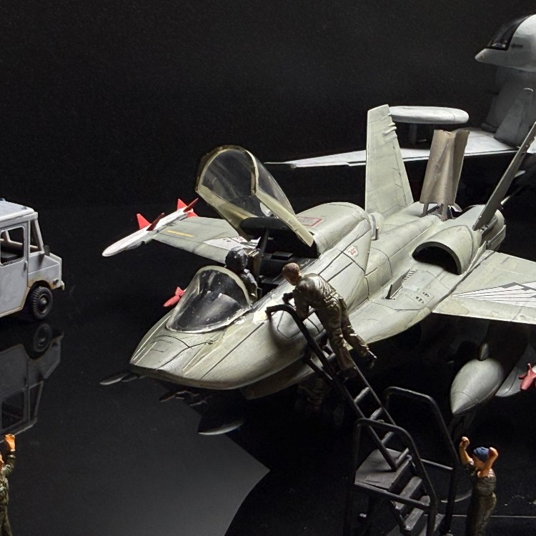 ドップ　ハセガワ 1/72 F/A-18F スーパー ホーネット改造