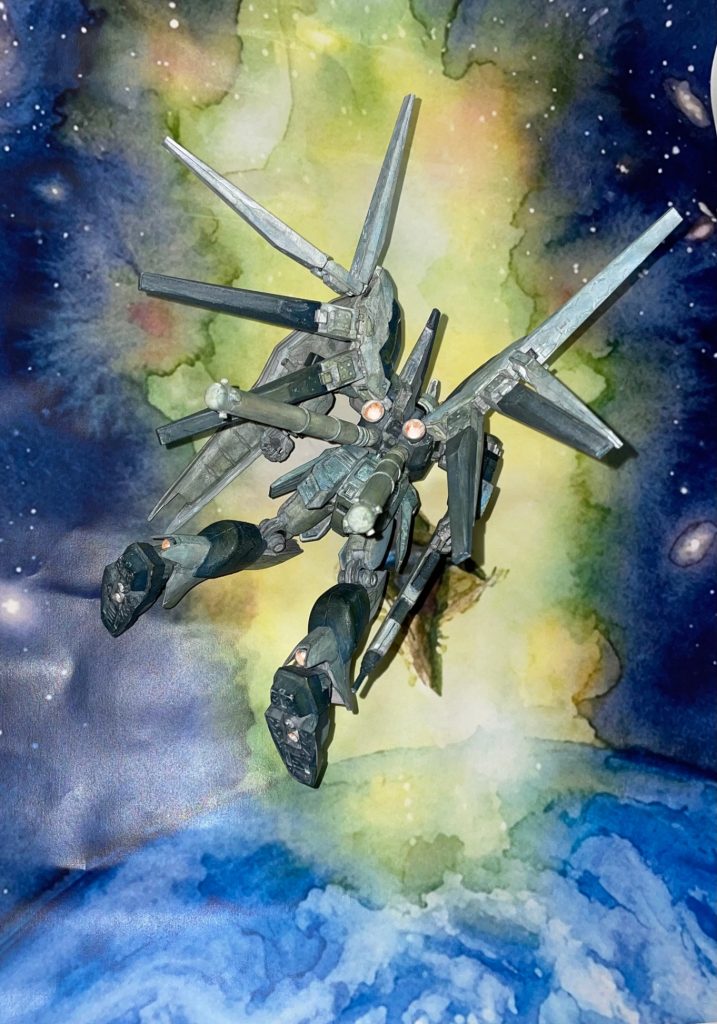 νガンダム　イラスト塗り–5枚目/制作者：yamoaomo