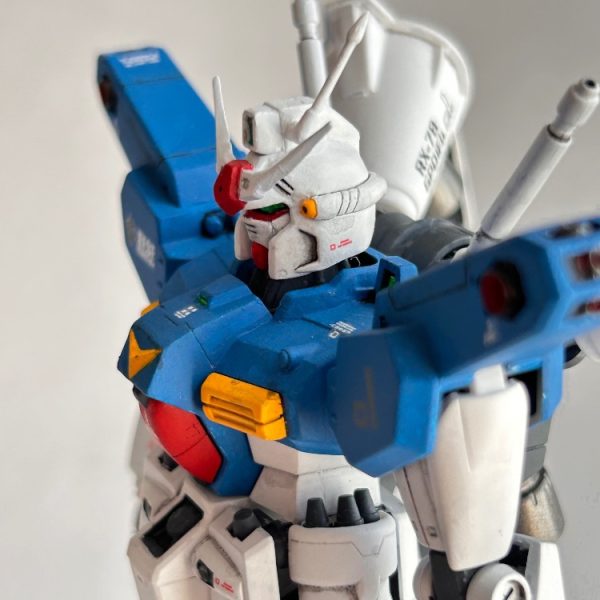 旧キット GP01 フルバーニアン 小改修・筆塗り全塗装