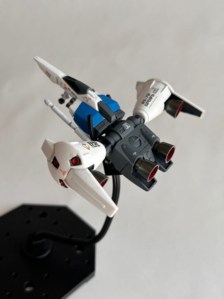 旧キット GP01 フルバーニアン 小改修・筆塗り全塗装–8枚目/制作者：たけ