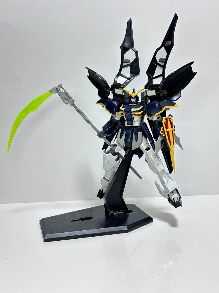 展開。素デスのデザインが好きなのでそこにデカい羽根を生やしたかったのが今回のコンセプトです。