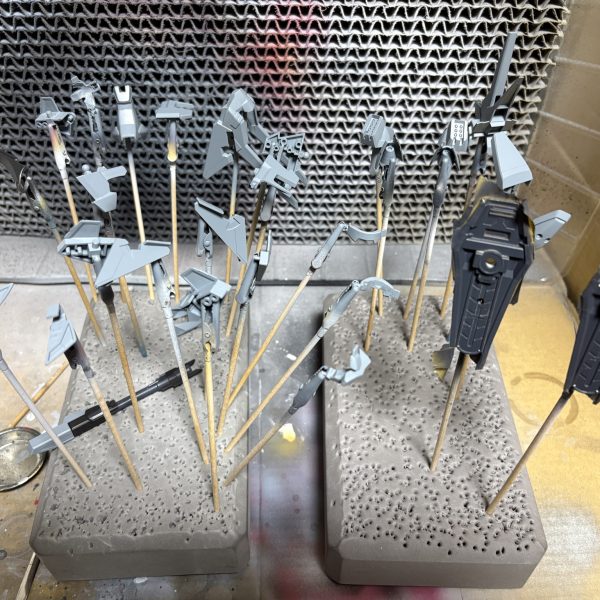 最後の制作途中になります。塗装がやっと終わりました。&nbsp;（5枚目）