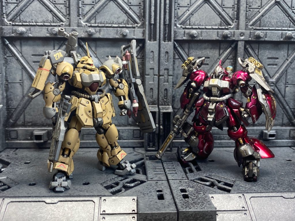 ギラドーガとヤクトドーガのツーショット
