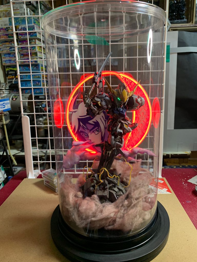 円筒形ウインナーケースに収まるように作っているのでホコリ対策もバッチリ