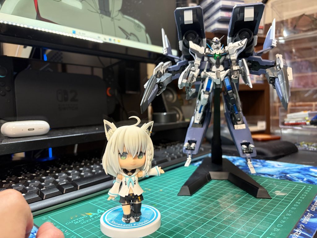 白上エクシアGNアームズタイプE–3枚目/制作者：RIFA