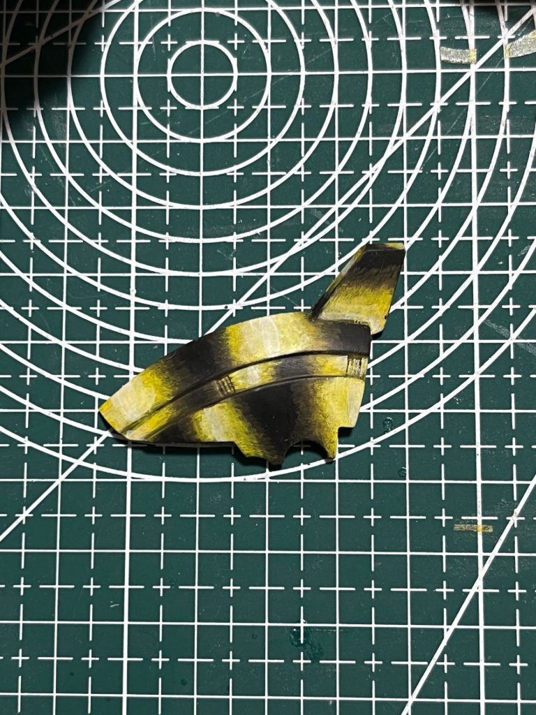 ノンメタリックメタルは金属色をメタリック塗料を使わず輝きを再現する塗り方ですせなすけさんの百式筆塗り動画を参考にしました