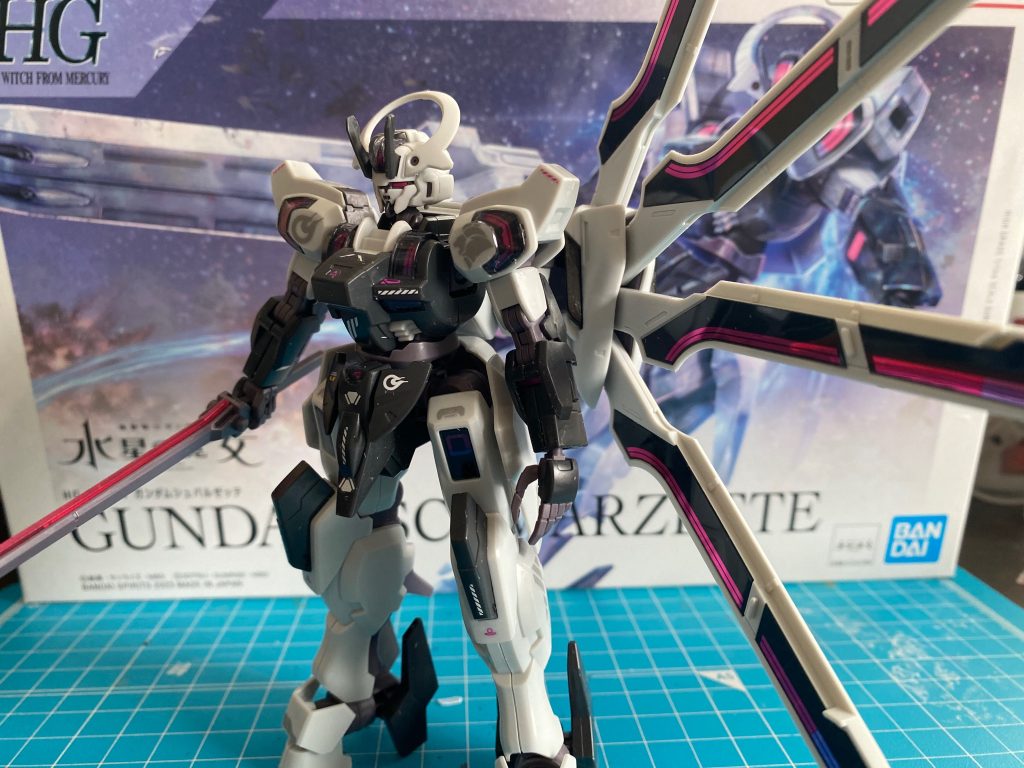 ガンダムシュバルゼッテ作りました‼️