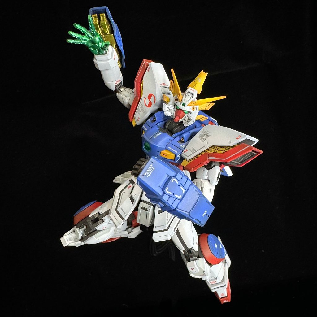 RG シャイニングガンダム–5枚目/制作者：ガンプラさんTW