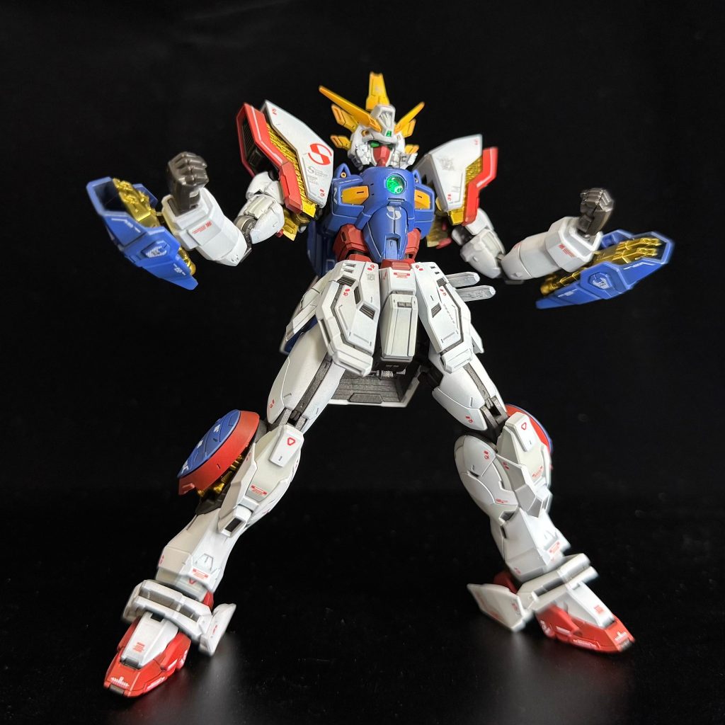 RG シャイニングガンダム–4枚目/制作者：ガンプラさんTW