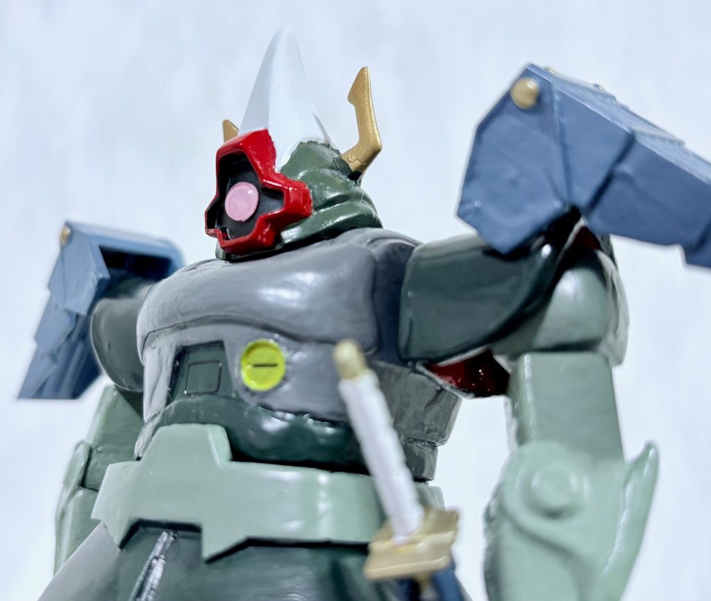 SDと旧キットをミキシングして武者怒武にした事もありました。