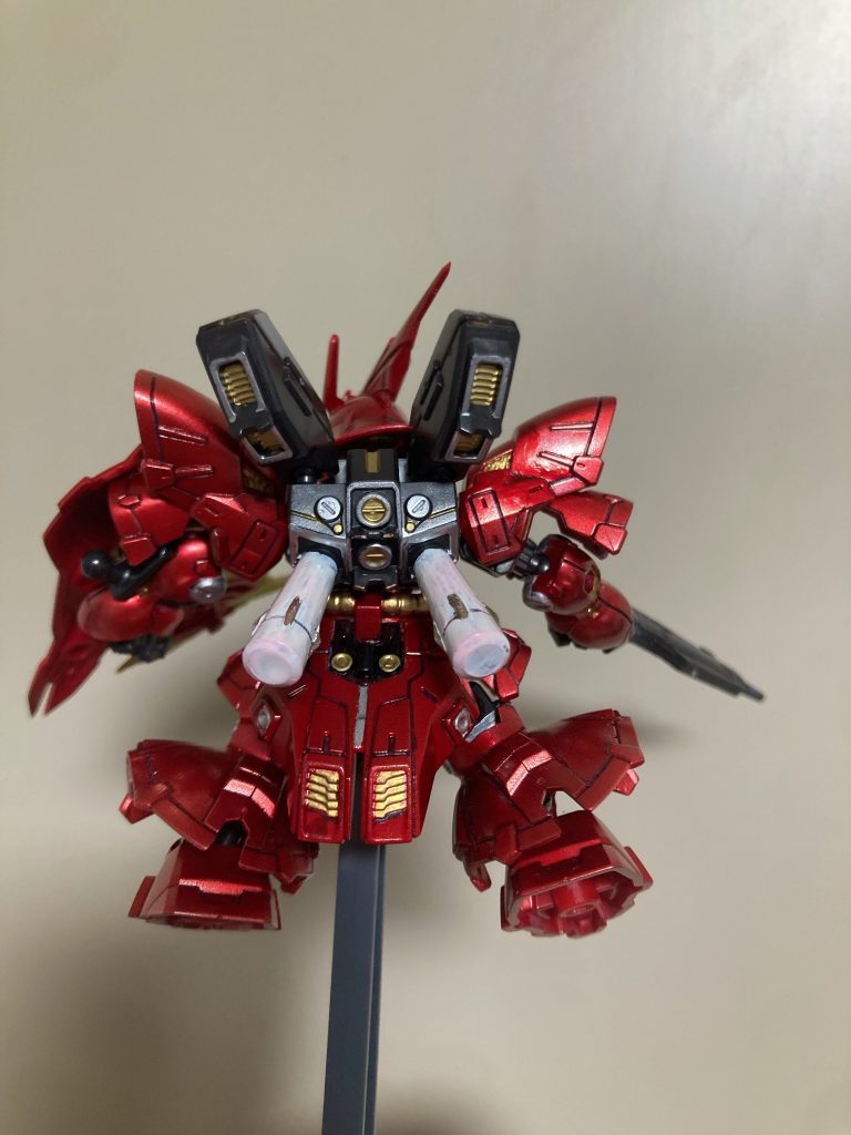 サザビー＆νガンダムHWS–3枚目/制作者：マーベラスサンデー