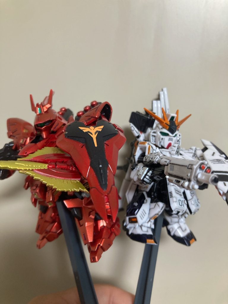 サザビー＆νガンダムHWS