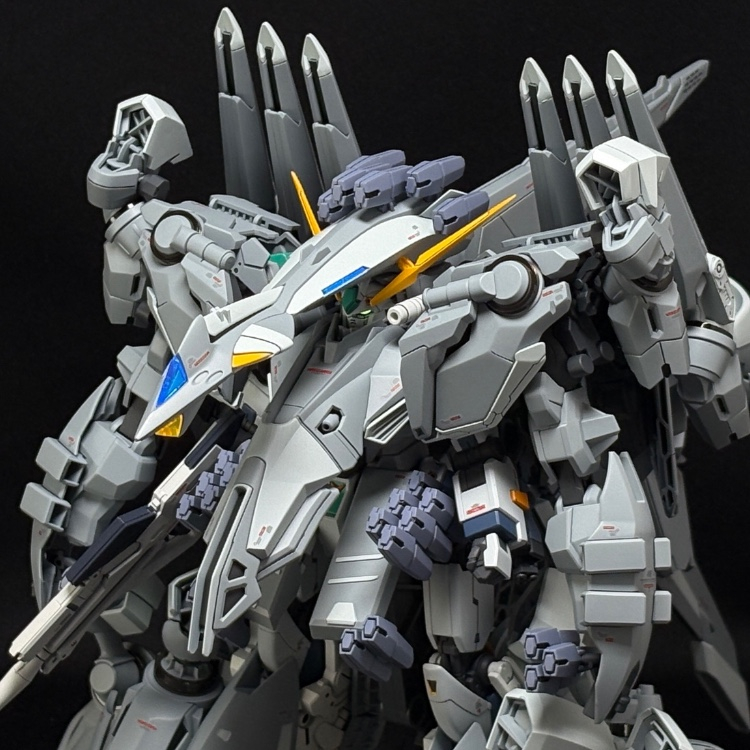 HG アリュゼウス/量産型νガンダム ｜全塗装Gunplaさんのガンプラ作品