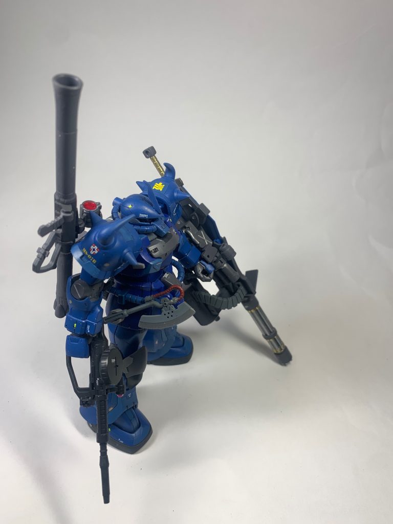 グフカスタムはゴツくて、男臭いというか、何かいいですよね。(zaku-kao5)