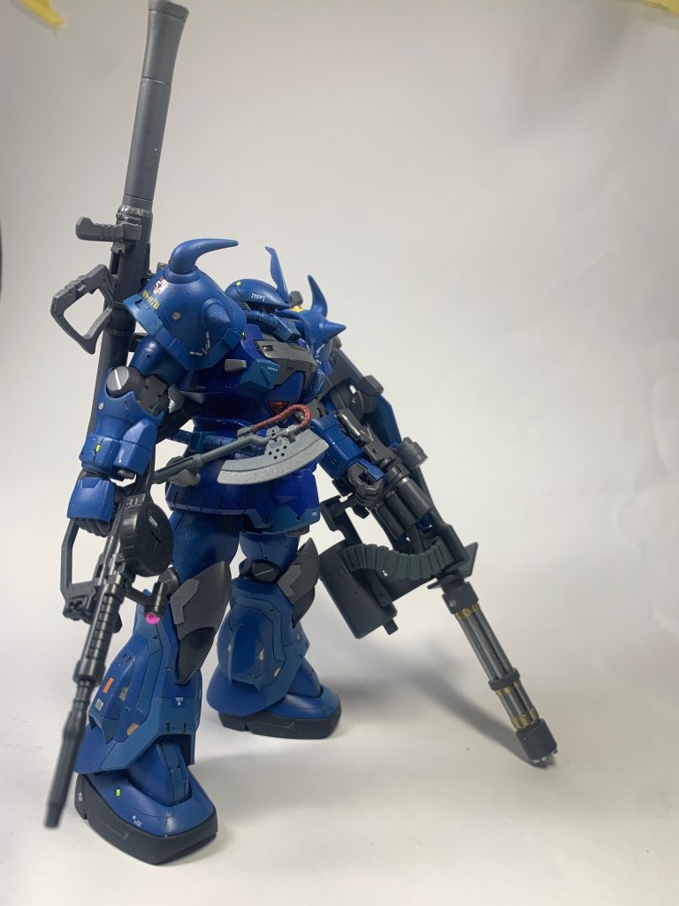 HGグフカスタム　重武装仕様。
