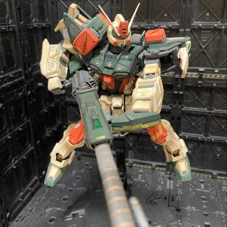 MG バスターガンダム｜ナギーさんのガンプラ作品｜GUNSTA（ガンスタ）