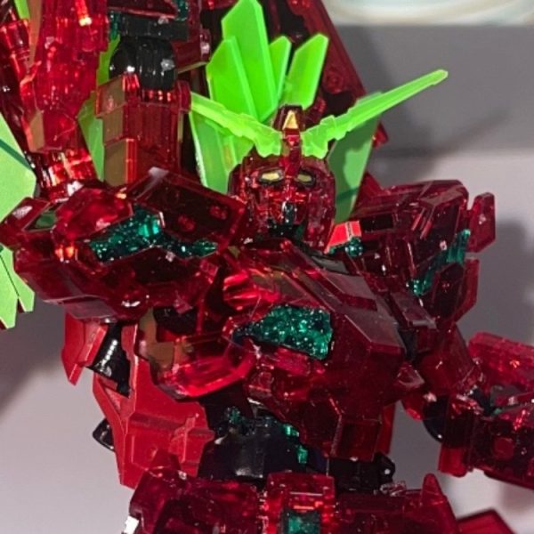 RX-0ff／福岡ユニコーン［クリアカラー・ガンダムベース限定品］【パルスアレンジ・オブ・リアルカラーモデル】