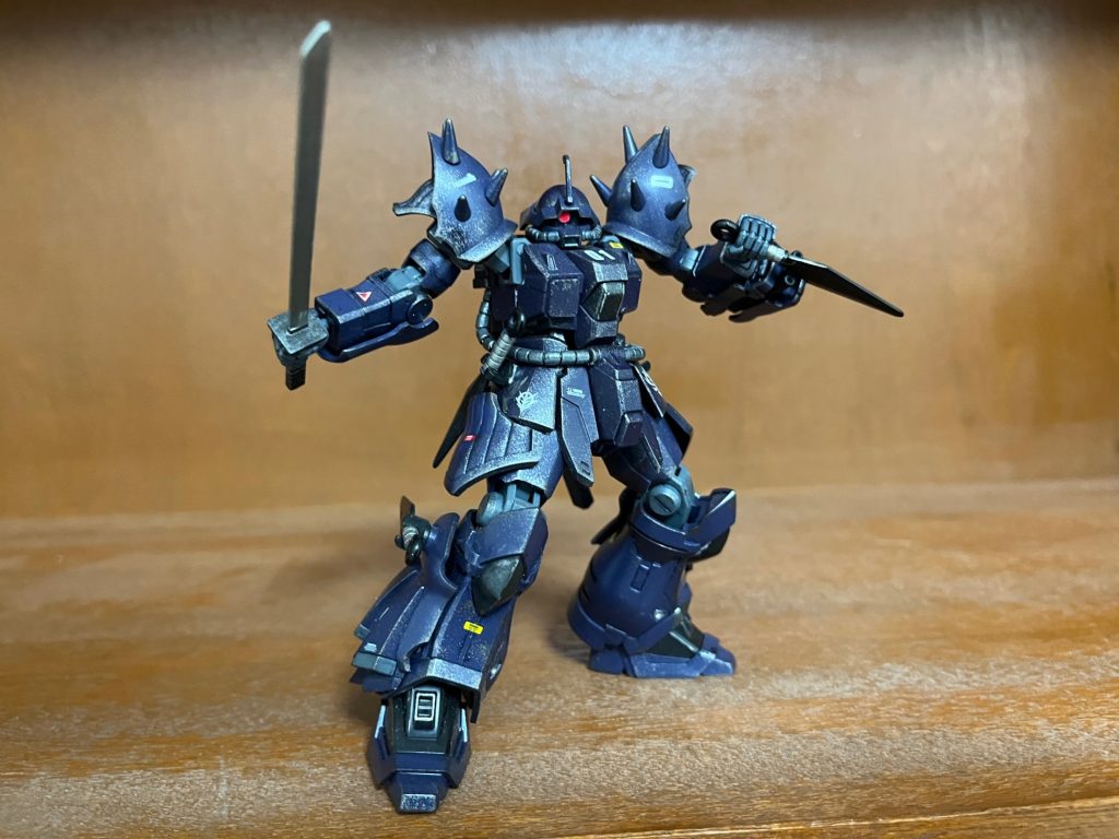 1番機両手に武器装備させましためちゃカッケェ…‼️最終盤のブラッドレイ総督かな？鋼の錬金術師大好き。