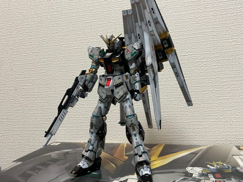RG ニューガンダム　サイコフレーム全開ver