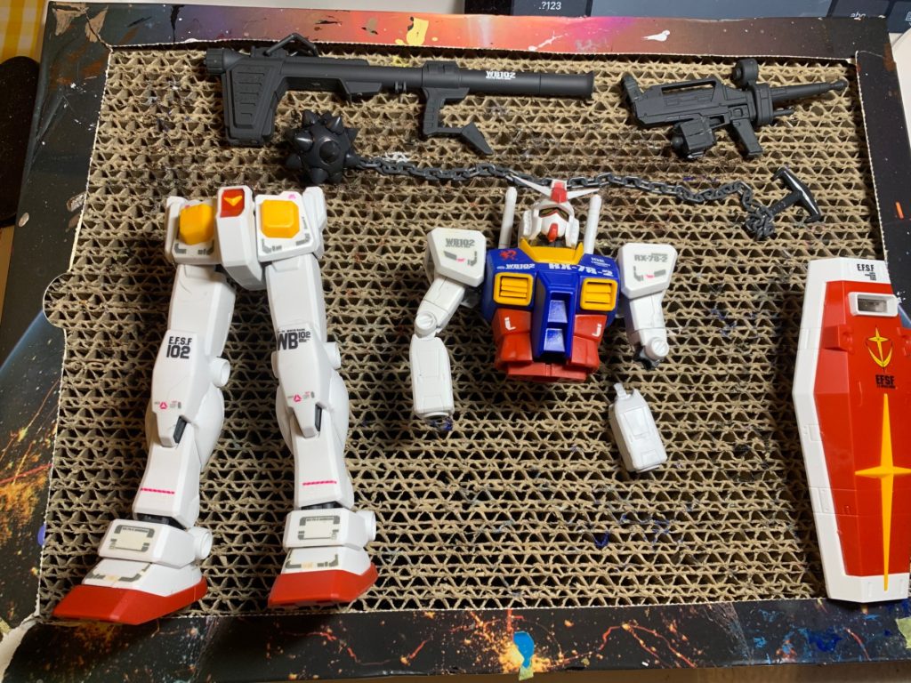 MG RX-78-2 ガンダムVer.1.5–2枚目/制作者：Plakids-K