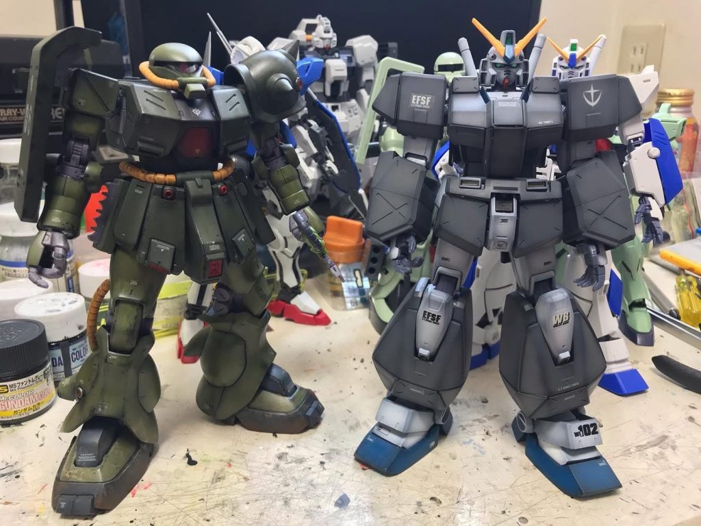 　前回製作のアレックスと