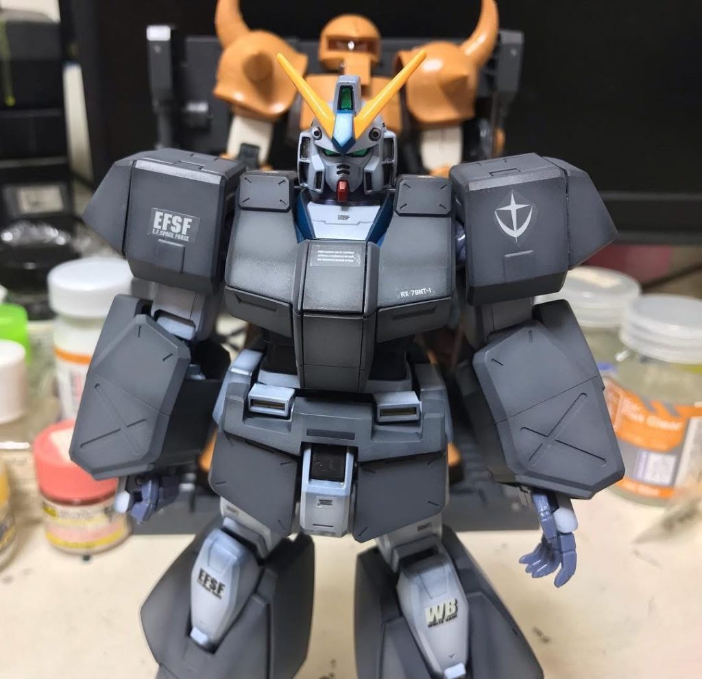 　こちらは控え目にマーキングして完成です