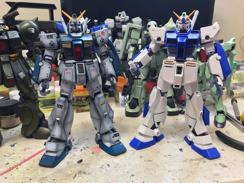　仮組した2.0と😃RX-78やmkⅡ、Zの2.0程印象は変わりませんね