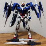 MGダブルオーライザーのメタリックキャンディ塗装を制作中です。表面処理・仮組まで[…]