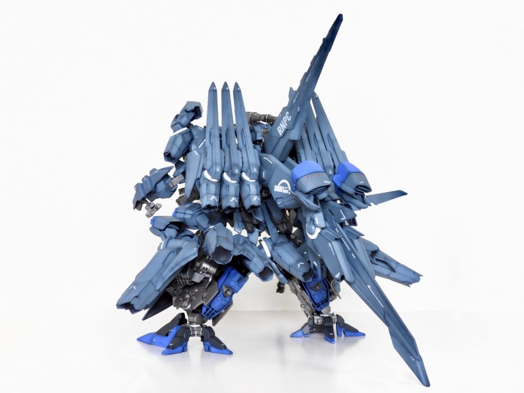 ご依頼製作 HGUC アリュゼウス + ZプラスC1–5枚目/制作者：ARIKA_plamozombie