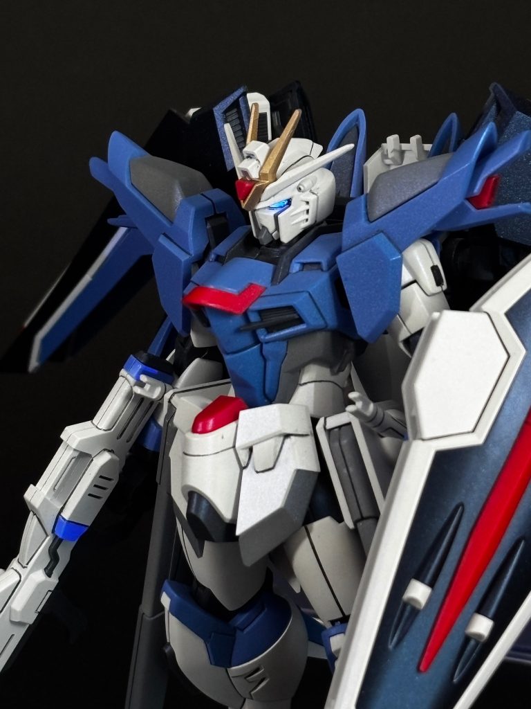 HGCE ライジングフリーダム–4枚目/制作者：ゆ(´ω｀)@スト6ガンプラ部