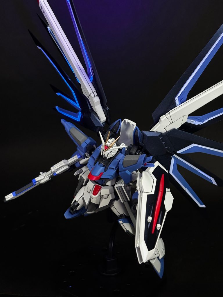 HGCE ライジングフリーダム–9枚目/制作者：ゆ(´ω｀)@スト6ガンプラ部