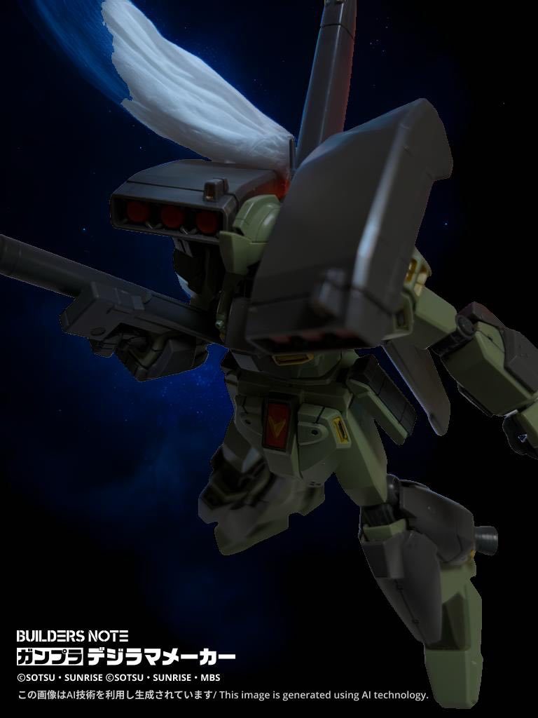 「⁉︎　隊長！」　コハ少尉はギャリオのドーベン・ウルフに迫るスタークジェガンを見つけた。コハ少尉は焦燥し、思わず三段目で使うはずの小型ミサイルとビーム・ガンを発射してしまう。それはスタークジェガンの背中に見事に命中した。「アアッ！」　ドリスは悲鳴を上げ、ＡＩに提示されたイジェクション・ポッドの作動を実行した。　ポッドが射出されると、後ろでバックパックからの誘爆でスタークジェガンの抜け殻が吹き飛んだ。ポッドはそのまま正面のルドウィグの甲板に激突した。その衝撃でエア・バックが起動したが、ドリスはそれを払い除け、歪んだコクピット・ハッチを手持ちのビーム・サーベルで焼き切り、外に飛び出した。　そのままルドウィグの格納庫へ通じる船内ハッチへ向かい、ひねりを回し、格納庫に入った。「コハ少尉！　何をやっている！」「隊長の方にモビルスーツがいたのです！」「そんなことは後で……」