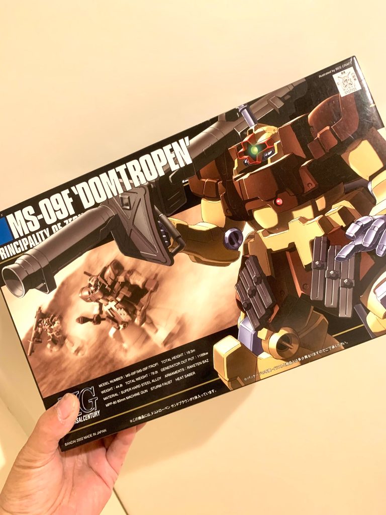 HGUC MS-09F ドム・トローペン–3枚目/制作者：Plakids-K