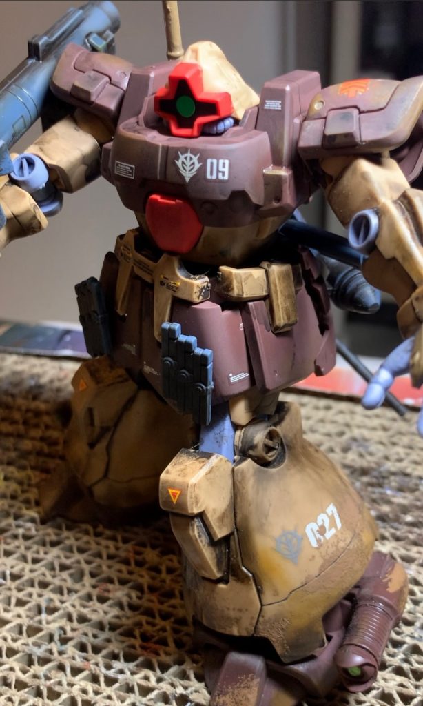 ちょうど良い加減のウェザリングが出来たと思います！