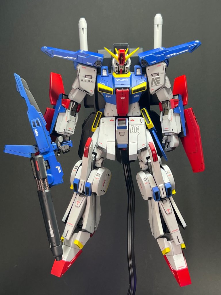 HG ZZ GUNDAM カッケぇな