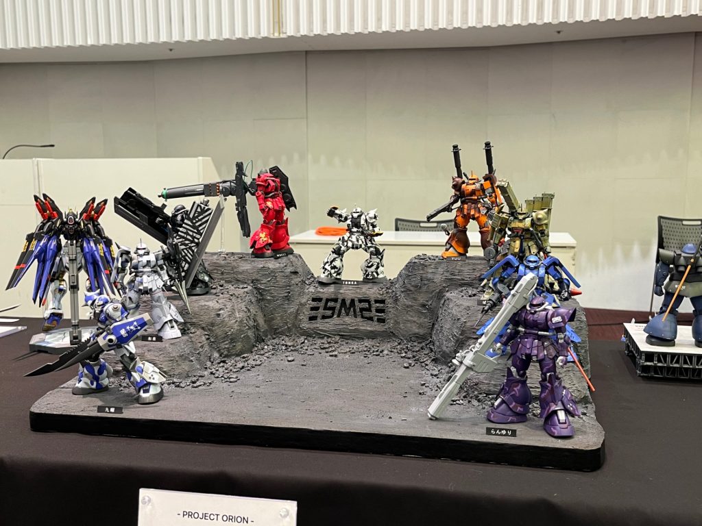 模型サークルSMSさんと2024年のニプコムで併せをさせていただきました！